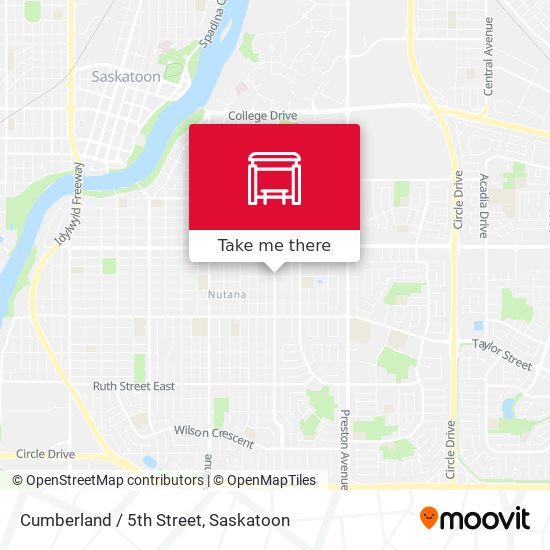 Cumberland / 5th Street map