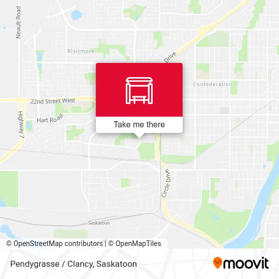 Pendygrasse / Clancy map