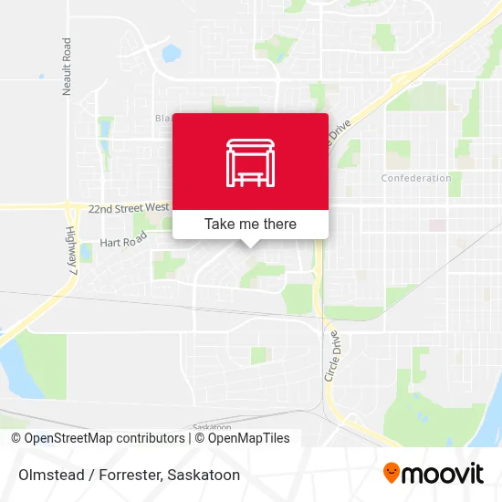 Olmstead / Forrester map
