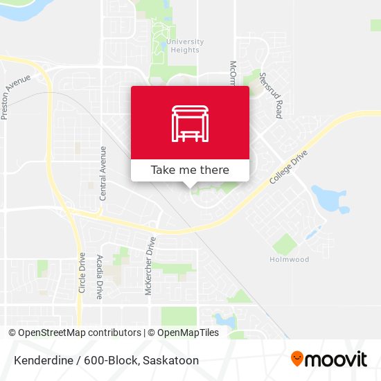 Kenderdine / 600-Block map
