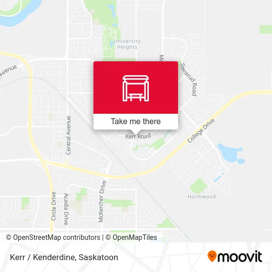 Kerr / Kenderdine map