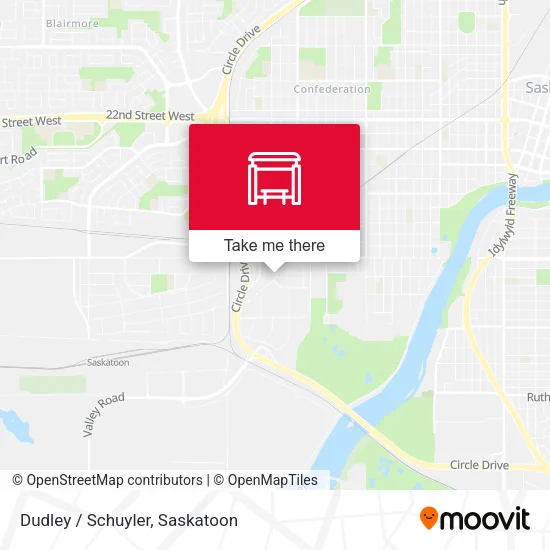 Dudley / Schuyler map