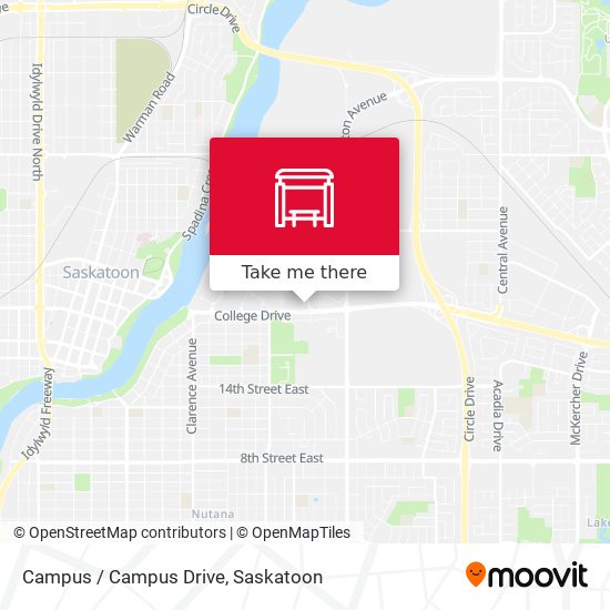 Campus / Campus Drive map