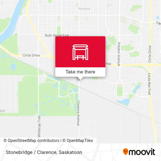 Stonebridge / Clarence map