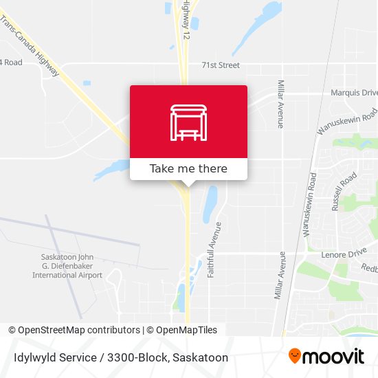 Idylwyld Service / 3300-Block plan