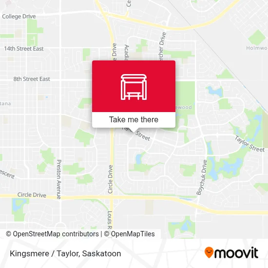 Kingsmere / Taylor map