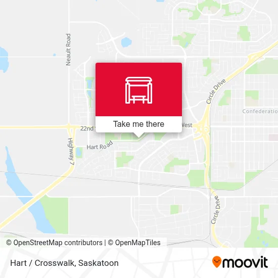 Hart / Crosswalk map