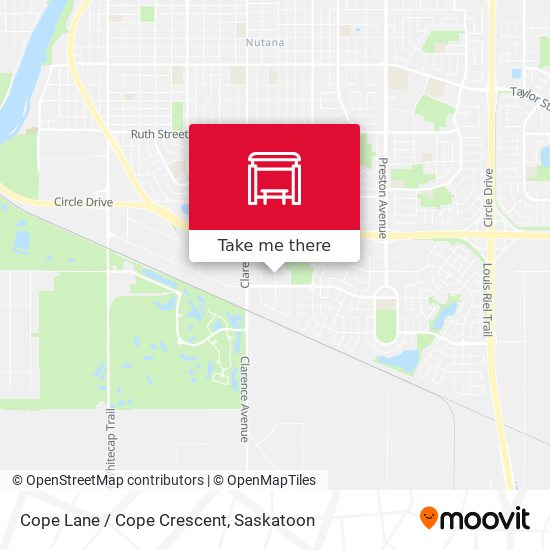 Cope Lane / Cope Crescent map