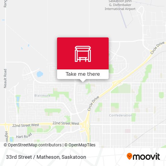 33rd Street / Matheson map