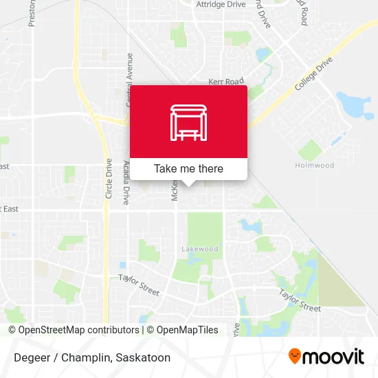 Degeer / Champlin map