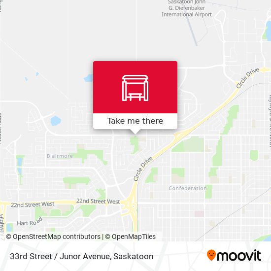 33rd Street / Junor Avenue map