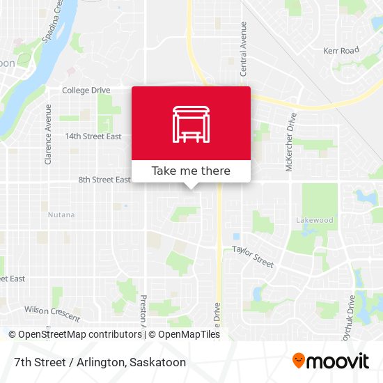 7th Street / Arlington map