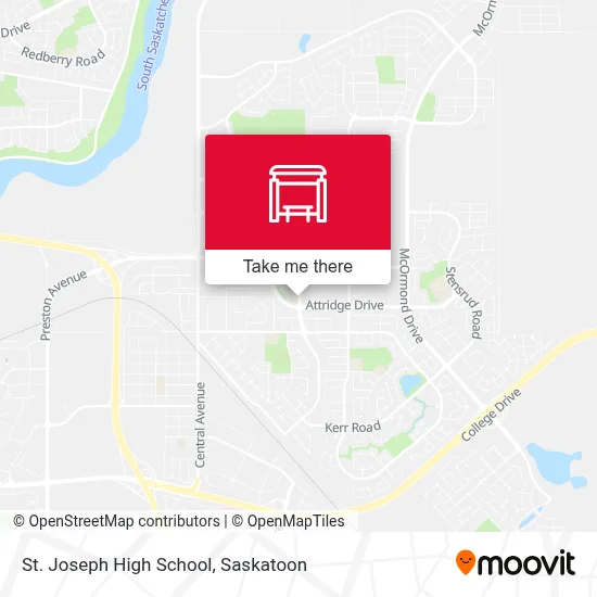 St. Joseph High School map