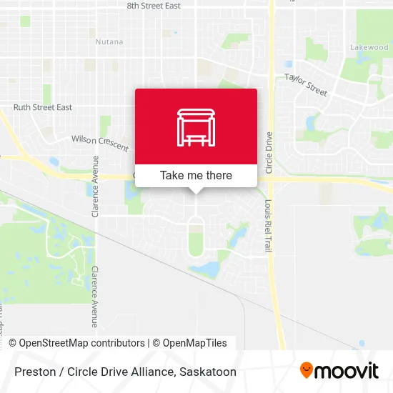 Preston / Circle Drive Alliance map