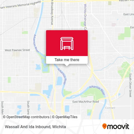 Wassall And Ida Inbound map