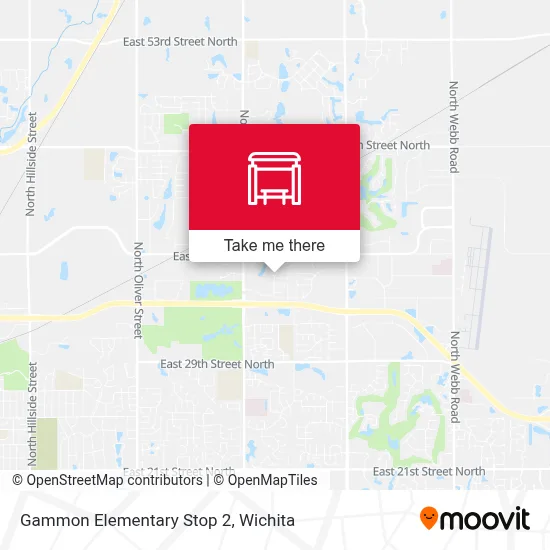 Gammon Elementary Stop 2 map