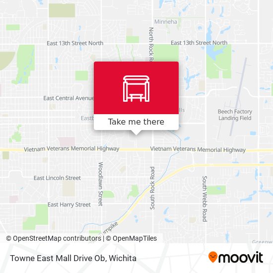 Towne East Mall Map How To Get To Towne East Mall Drive Ob In Wichita By Bus?