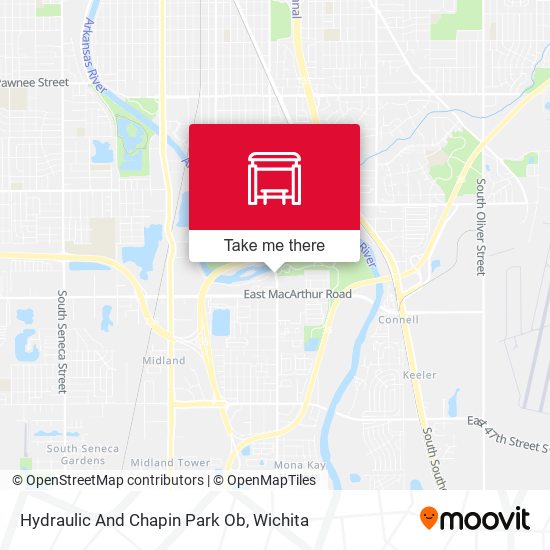 Mapa de Hydraulic And Chapin Park Ob