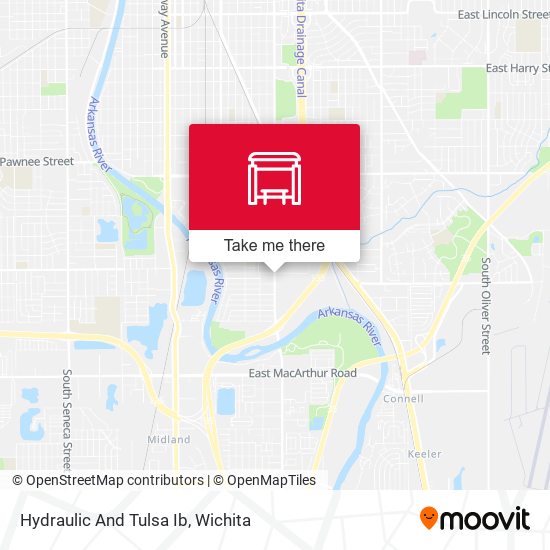 Mapa de Hydraulic And Tulsa Ib