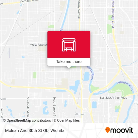 Mclean And 30th St Ob map