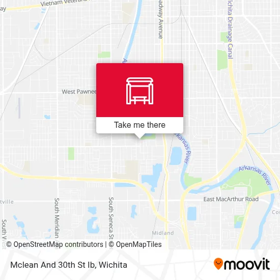 Mclean And 30th St Ib map