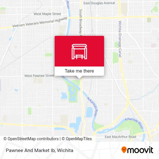 Pawnee And Market Ib map
