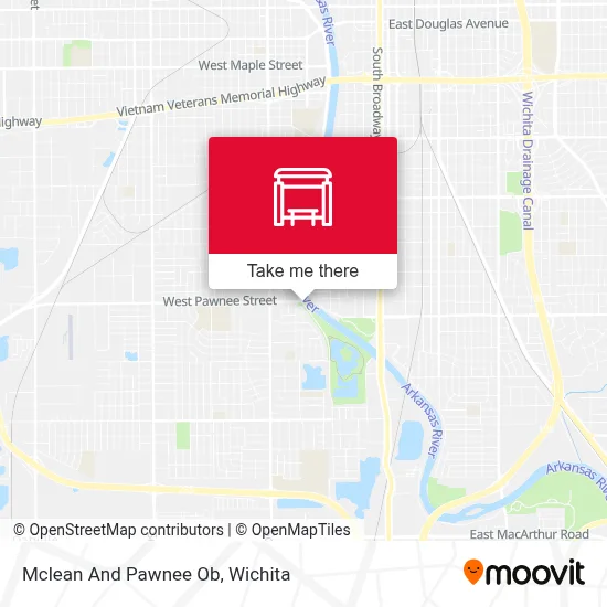 Mclean And Pawnee Ob map