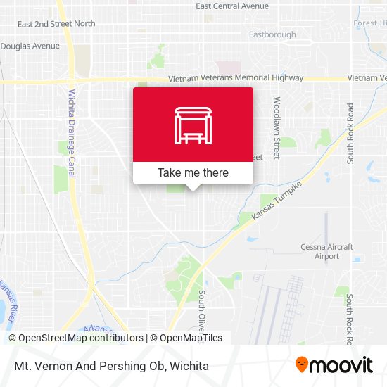 Mt. Vernon And Pershing Ob map