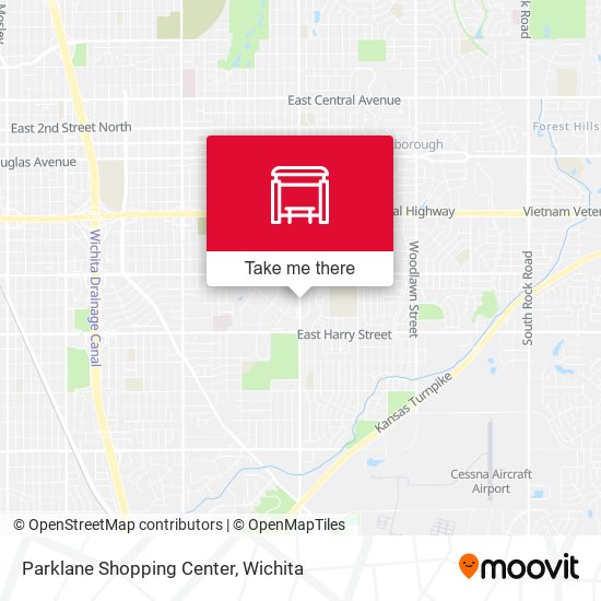 Parklane Shopping Center map