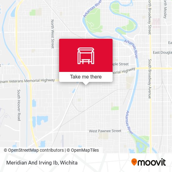 Meridian And Irving Ib map