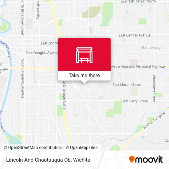 Lincoln And Chautauqua Ob map