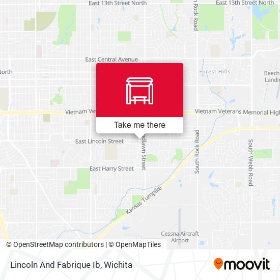 Lincoln And Fabrique Ib map