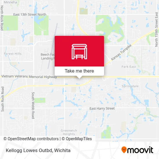 Kellogg Lowes Outbd map