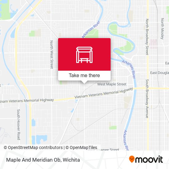 Maple And Meridian Ob map