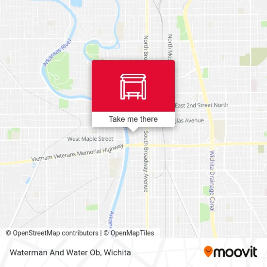 Waterman And Water Ob map