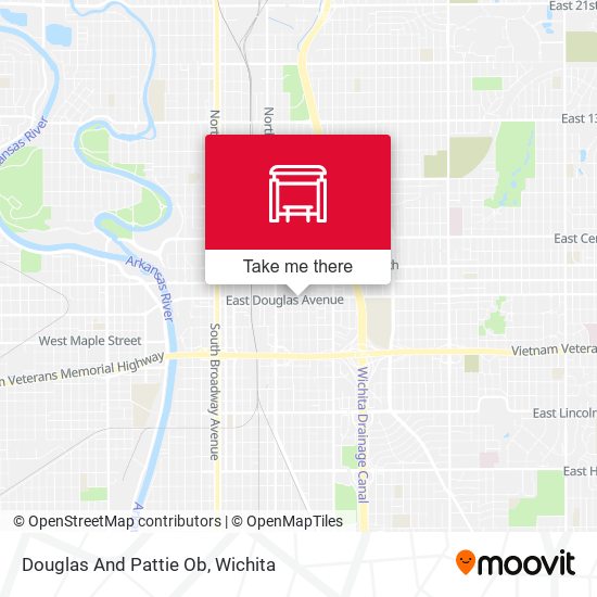 Douglas And Pattie Ob map