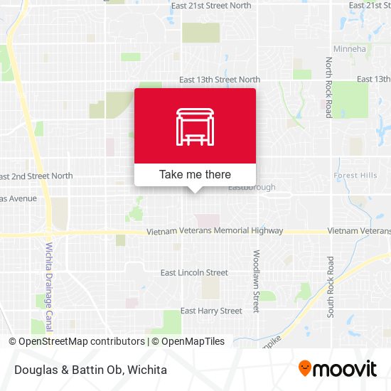 Douglas & Battin Ob map