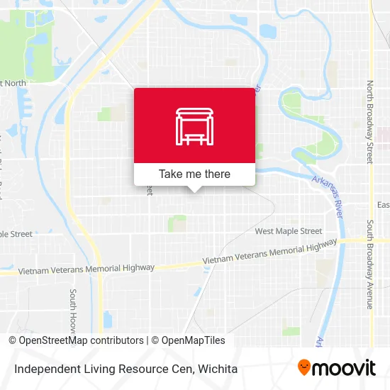 Independent Living Resource Cen map