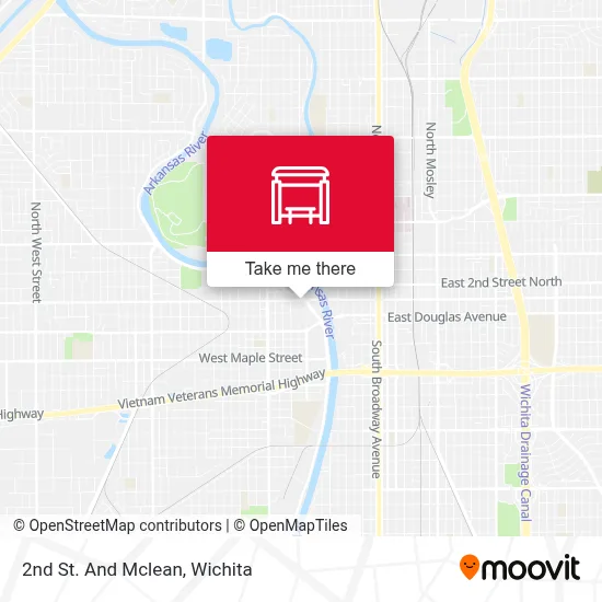 2nd St. And Mclean map