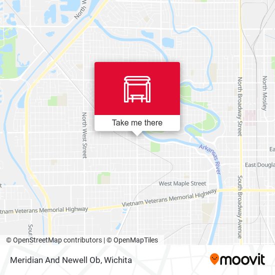 Meridian And Newell Ob map