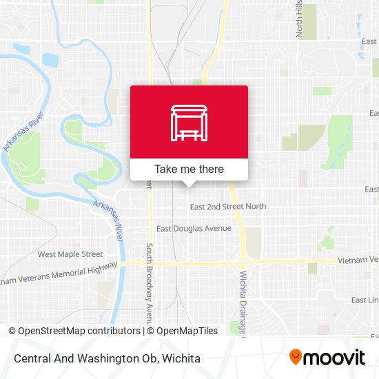 Mapa de Central And Washington Ob