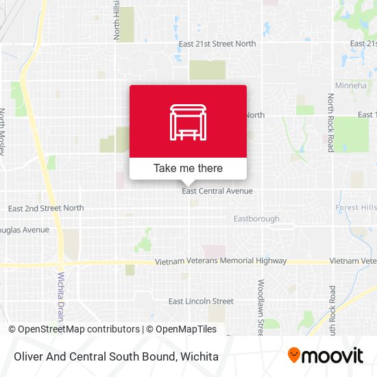 Mapa de Oliver And Central South Bound