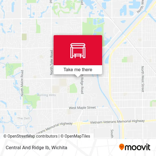 Central And Ridge Ib map