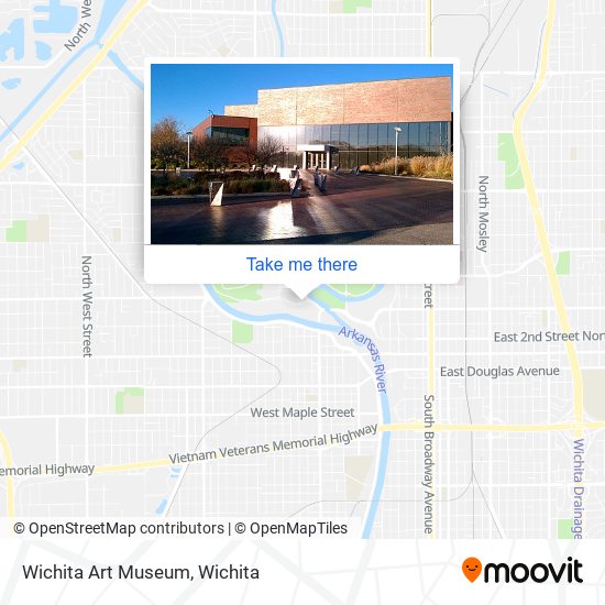 Mapa de Wichita Art Museum
