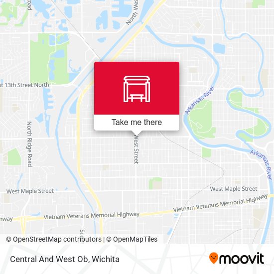 Mapa de Central And West Ob