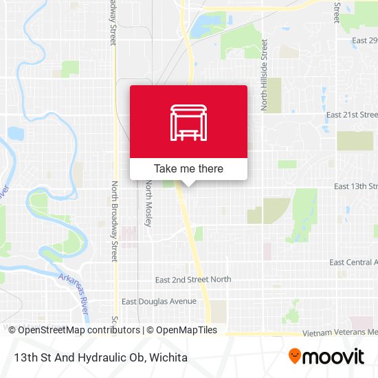 Mapa de 13th St And Hydraulic Ob