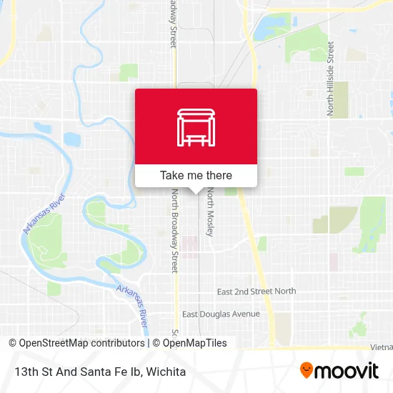 13th St And Santa Fe Ib map