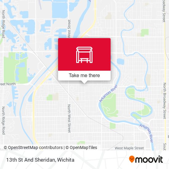 Mapa de 13th St And Sheridan