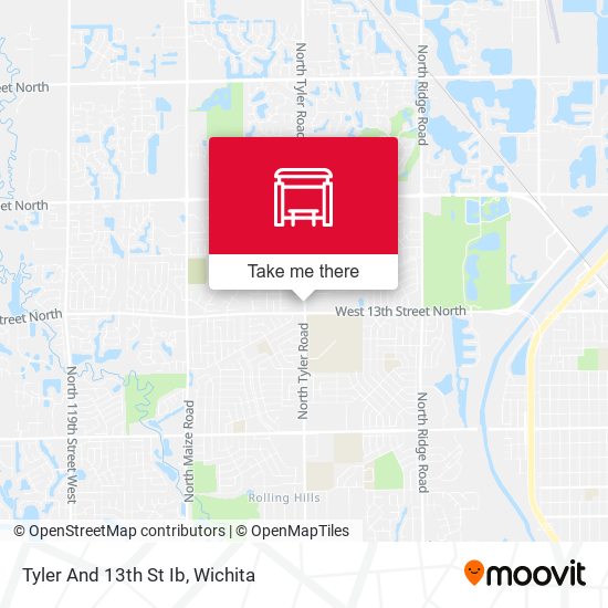 Mapa de Tyler And 13th St Ib
