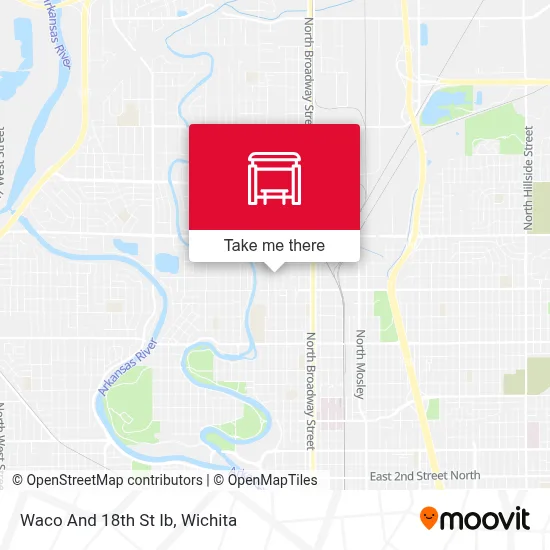 Waco And 18th St Ib map